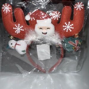 Kids' Santa and Snowman Reindeer Headband